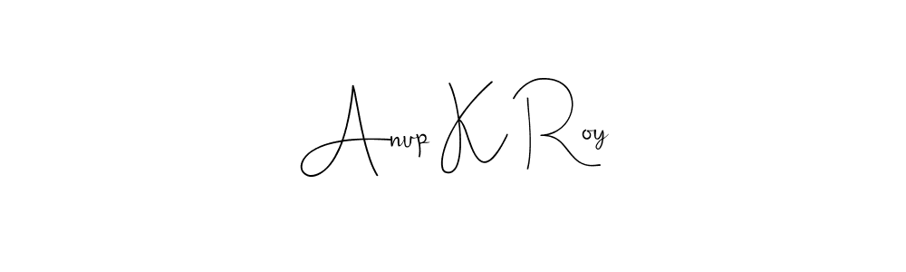 if you are searching for the best signature style for your name Anup K Roy. so please give up your signature search. here we have designed multiple signature styles  using Andilay-7BmLP. Anup K Roy signature style 4 images and pictures png