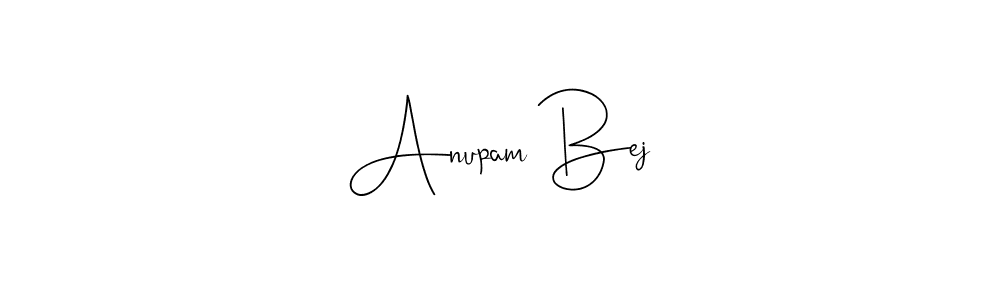This is the best signature style for the Anupam Bej name. Also you like these signature font (Andilay-7BmLP). Mix name signature. Anupam Bej signature style 4 images and pictures png