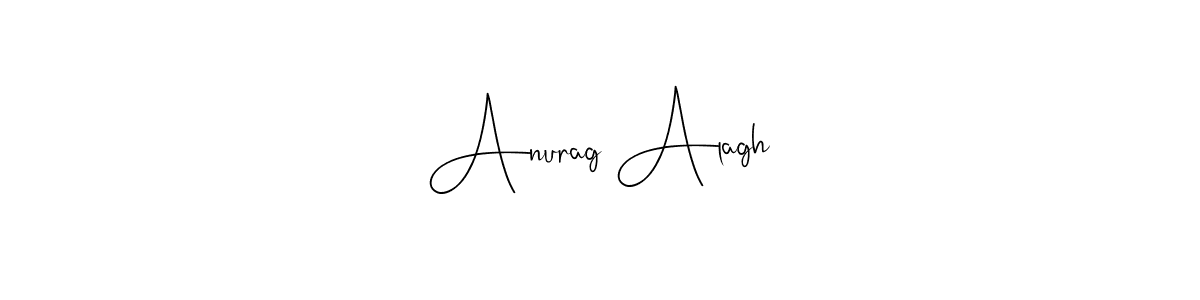 It looks lik you need a new signature style for name Anurag Alagh. Design unique handwritten (Andilay-7BmLP) signature with our free signature maker in just a few clicks. Anurag Alagh signature style 4 images and pictures png