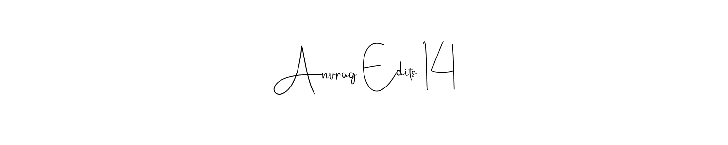 Make a beautiful signature design for name Anurag Edits 14. Use this online signature maker to create a handwritten signature for free. Anurag Edits 14 signature style 4 images and pictures png