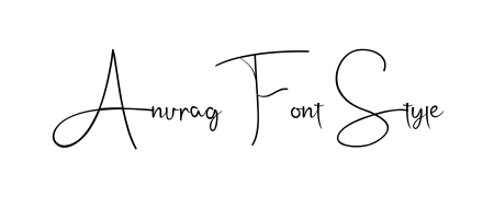 The Andilay-7BmLP handwriting style adds charm and authenticity to name Anurag Font Style. A wonderful choice for personal thank-you notes. Anurag Font Style signature style 4 images and pictures png