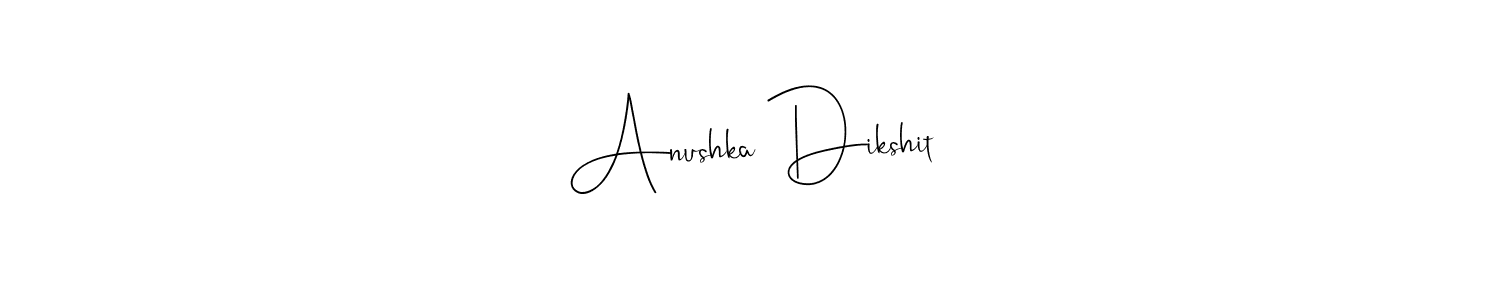 This is the best signature style for the Anushka Dikshit name. Also you like these signature font (Andilay-7BmLP). Mix name signature. Anushka Dikshit signature style 4 images and pictures png