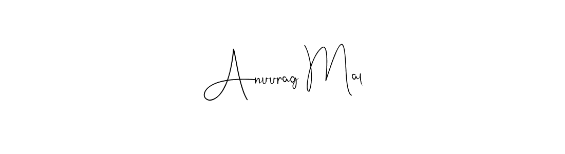 Andilay-7BmLP is a professional signature style that is perfect for those who want to add a touch of class to their signature. It is also a great choice for those who want to make their signature more unique. Get Anuurag Mal name to fancy signature for free. Anuurag Mal signature style 4 images and pictures png