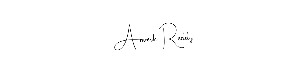 Make a beautiful signature design for name Anvesh Reddy. Use this online signature maker to create a handwritten signature for free. Anvesh Reddy signature style 4 images and pictures png