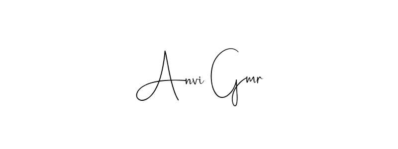 if you are searching for the best signature style for your name Anvi Gmr. so please give up your signature search. here we have designed multiple signature styles  using Andilay-7BmLP. Anvi Gmr signature style 4 images and pictures png