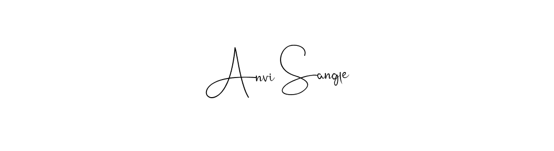 Similarly Andilay-7BmLP is the best handwritten signature design. Signature creator online .You can use it as an online autograph creator for name Anvi Sangle. Anvi Sangle signature style 4 images and pictures png