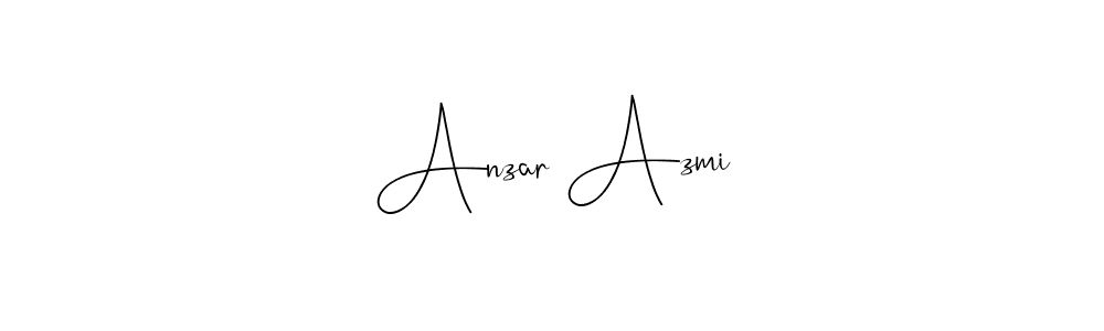 Check out images of Autograph of Anzar Azmi name. Actor Anzar Azmi Signature Style. Andilay-7BmLP is a professional sign style online. Anzar Azmi signature style 4 images and pictures png