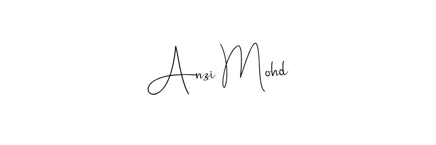 Make a beautiful signature design for name Anzi Mohd. With this signature (Andilay-7BmLP) style, you can create a handwritten signature for free. Anzi Mohd signature style 4 images and pictures png