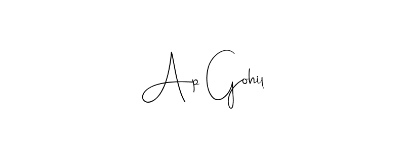 Make a short Ap Gohil signature style. Manage your documents anywhere anytime using Andilay-7BmLP. Create and add eSignatures, submit forms, share and send files easily. Ap Gohil signature style 4 images and pictures png