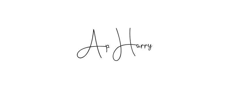 You can use this online signature creator to create a handwritten signature for the name Ap Harry. This is the best online autograph maker. Ap Harry signature style 4 images and pictures png