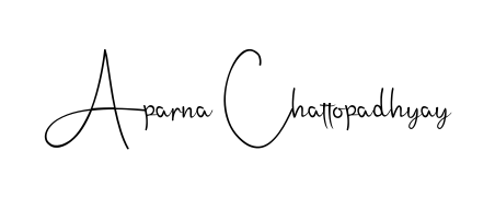 The Andilay-7BmLP handwriting style adds charm and authenticity to name Aparna Chattopadhyay. A wonderful choice for personal thank-you notes. Aparna Chattopadhyay signature style 4 images and pictures png