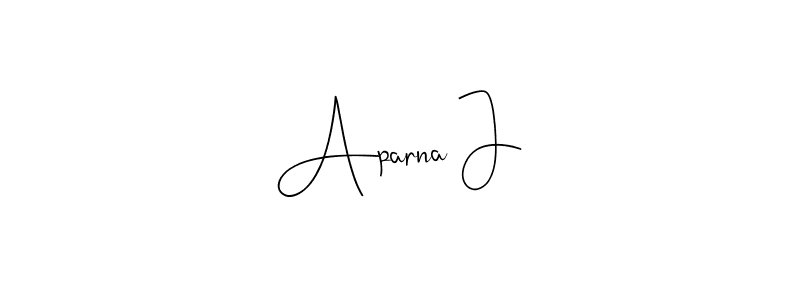 Here are the top 10 professional signature styles for the name Aparna J. These are the best autograph styles you can use for your name. Aparna J signature style 4 images and pictures png