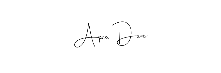 Apna Dard stylish signature style. Best Handwritten Sign (Andilay-7BmLP) for my name. Handwritten Signature Collection Ideas for my name Apna Dard. Apna Dard signature style 4 images and pictures png