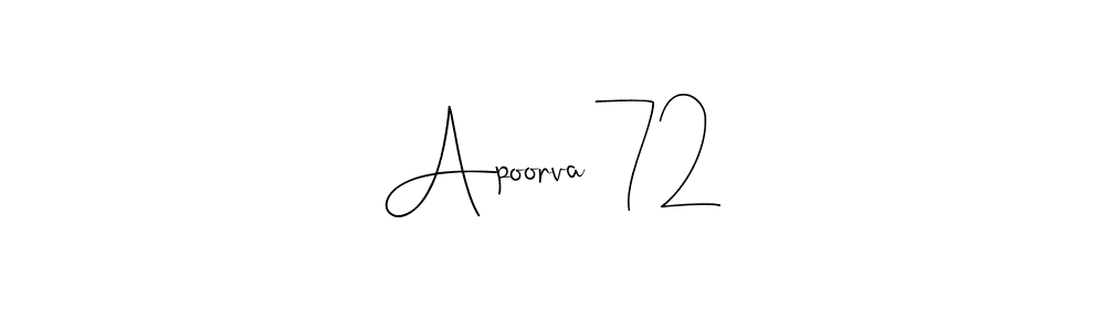Once you've used our free online signature maker to create your best signature Andilay-7BmLP style, it's time to enjoy all of the benefits that Apoorva 72 name signing documents. Apoorva 72 signature style 4 images and pictures png