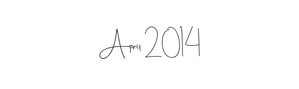 Use a signature maker to create a handwritten signature online. With this signature software, you can design (Andilay-7BmLP) your own signature for name April 2014. April 2014 signature style 4 images and pictures png
