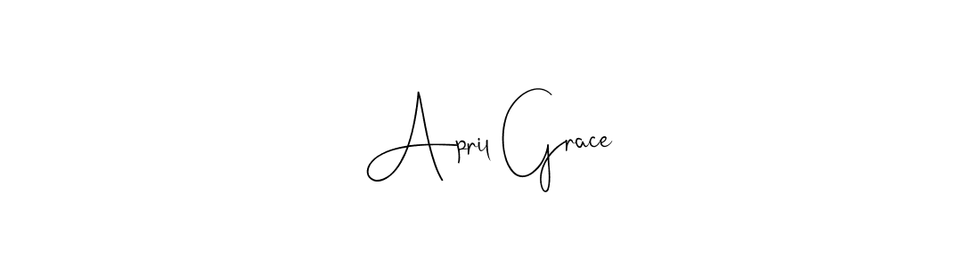 Make a beautiful signature design for name April Grace. Use this online signature maker to create a handwritten signature for free. April Grace signature style 4 images and pictures png