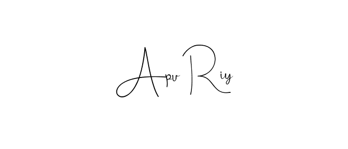 Similarly Andilay-7BmLP is the best handwritten signature design. Signature creator online .You can use it as an online autograph creator for name Apu Riy. Apu Riy signature style 4 images and pictures png
