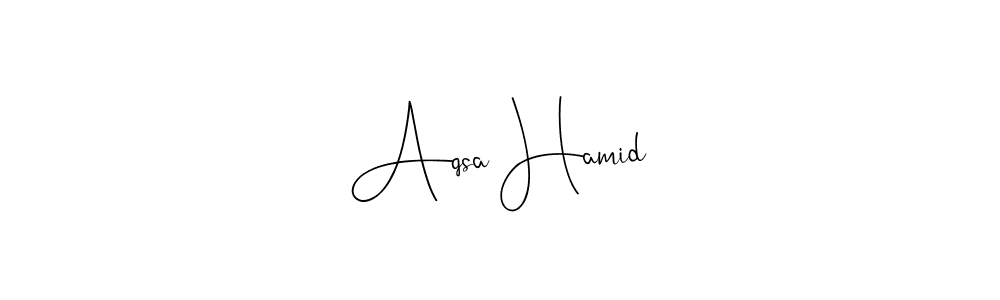 How to Draw Aqsa Hamid signature style? Andilay-7BmLP is a latest design signature styles for name Aqsa Hamid. Aqsa Hamid signature style 4 images and pictures png