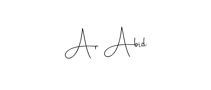 This is the best signature style for the Ar Abid name. Also you like these signature font (Andilay-7BmLP). Mix name signature. Ar Abid signature style 4 images and pictures png