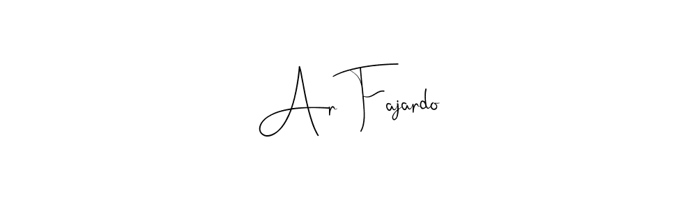 Make a short Ar Fajardo signature style. Manage your documents anywhere anytime using Andilay-7BmLP. Create and add eSignatures, submit forms, share and send files easily. Ar Fajardo signature style 4 images and pictures png