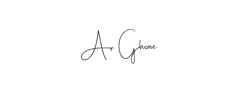 This is the best signature style for the Ar Ghone name. Also you like these signature font (Andilay-7BmLP). Mix name signature. Ar Ghone signature style 4 images and pictures png