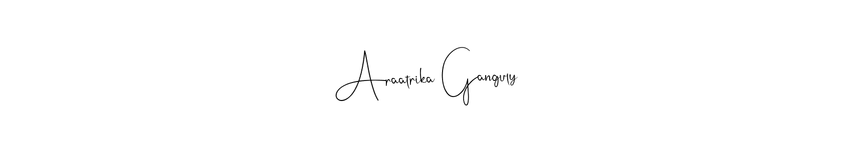 You can use this online signature creator to create a handwritten signature for the name Araatrika Ganguly. This is the best online autograph maker. Araatrika Ganguly signature style 4 images and pictures png