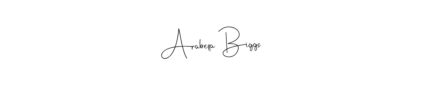 You can use this online signature creator to create a handwritten signature for the name Arabella Biggs. This is the best online autograph maker. Arabella Biggs signature style 4 images and pictures png