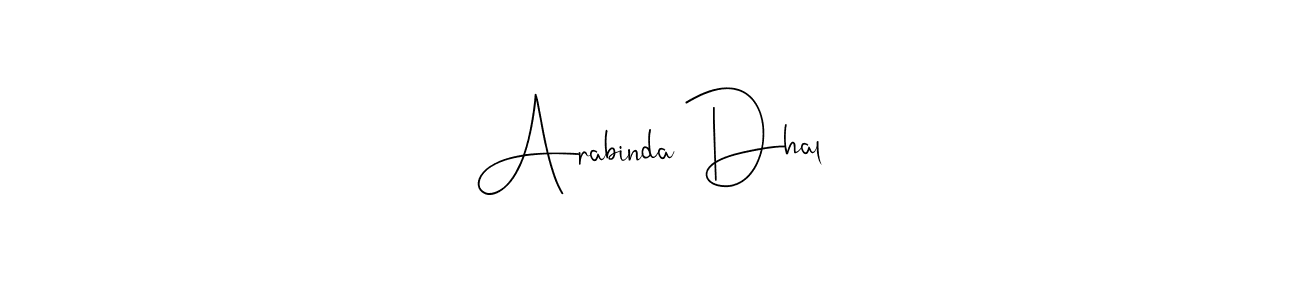 You should practise on your own different ways (Andilay-7BmLP) to write your name (Arabinda Dhal) in signature. don't let someone else do it for you. Arabinda Dhal signature style 4 images and pictures png