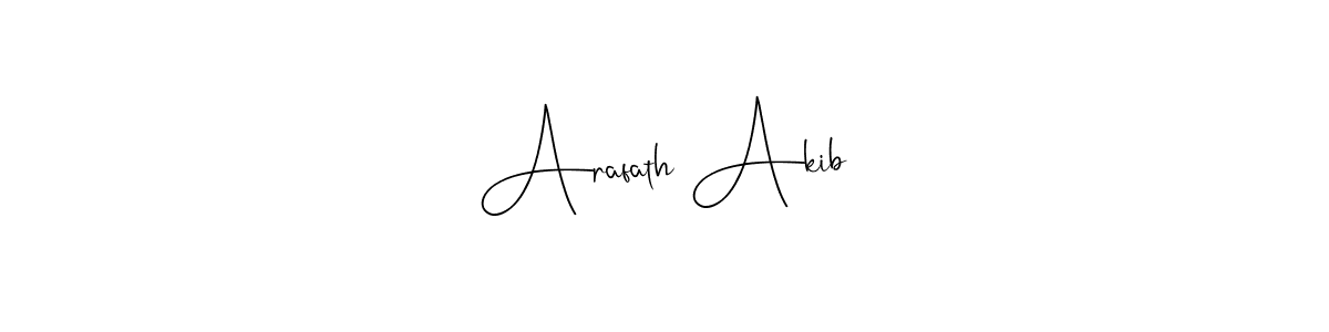 The best way (Andilay-7BmLP) to make a short signature is to pick only two or three words in your name. The name Arafath Akib include a total of six letters. For converting this name. Arafath Akib signature style 4 images and pictures png