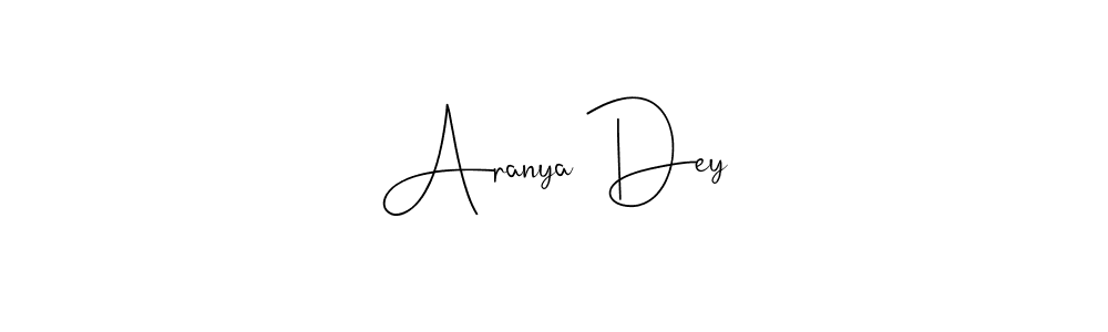 You should practise on your own different ways (Andilay-7BmLP) to write your name (Aranya Dey) in signature. don't let someone else do it for you. Aranya Dey signature style 4 images and pictures png