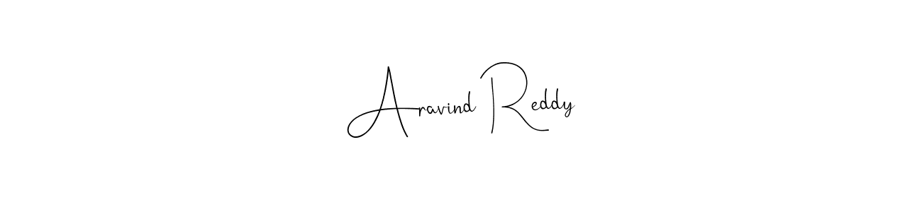 You should practise on your own different ways (Andilay-7BmLP) to write your name (Aravind Reddy) in signature. don't let someone else do it for you. Aravind Reddy signature style 4 images and pictures png