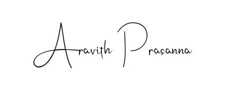 A classic penmanship look for Aravith Prasanna. The Andilay-7BmLP font brings timeless elegance and confidence to every signed document. Aravith Prasanna signature style 4 images and pictures png