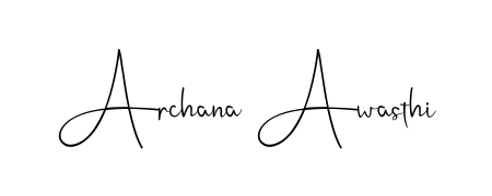 It looks like you need a new signature style for name Archana Awasthi. Design unique handwritten (Andilay-7BmLP) signature with our free signature maker in just a few clicks. Archana Awasthi signature style 4 images and pictures png