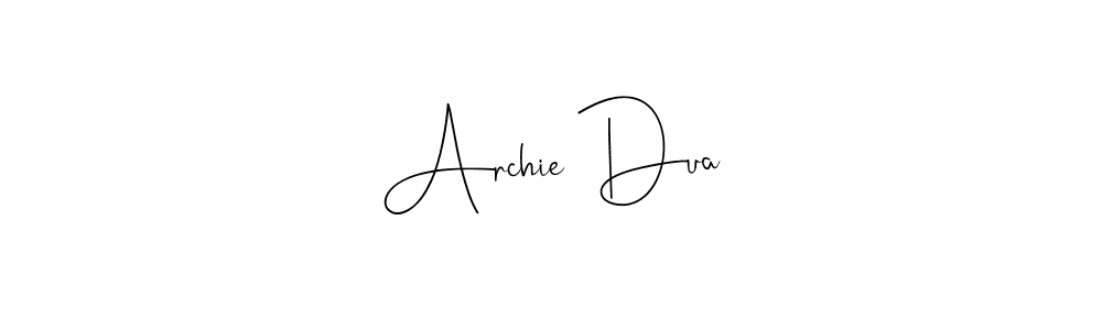 Check out images of Autograph of Archie Dua name. Actor Archie Dua Signature Style. Andilay-7BmLP is a professional sign style online. Archie Dua signature style 4 images and pictures png