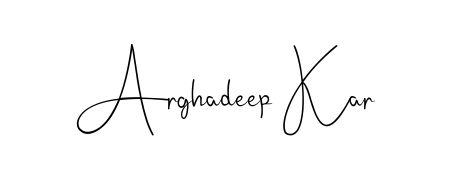 Generate high-definition signature styles for Arghadeep Kar. The Andilay-7BmLP typeface ensures crisp legibility and sophisticated design. Arghadeep Kar signature style 4 images and pictures png