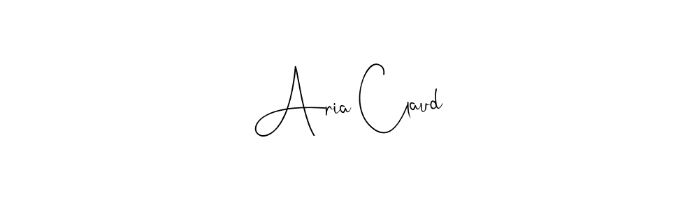 It looks lik you need a new signature style for name Aria Claud. Design unique handwritten (Andilay-7BmLP) signature with our free signature maker in just a few clicks. Aria Claud signature style 4 images and pictures png