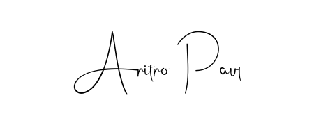 It looks like you need a new signature style for name Aritro Paul. Design unique handwritten (Andilay-7BmLP) signature with our free signature maker in just a few clicks. Aritro Paul signature style 4 images and pictures png