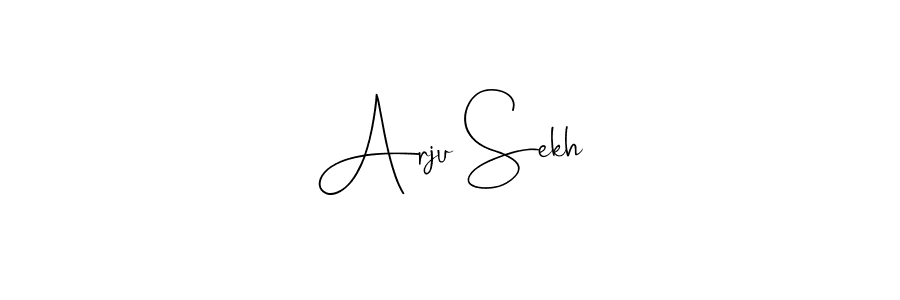 Make a short Arju Sekh signature style. Manage your documents anywhere anytime using Andilay-7BmLP. Create and add eSignatures, submit forms, share and send files easily. Arju Sekh signature style 4 images and pictures png
