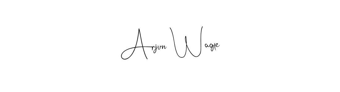 Here are the top 10 professional signature styles for the name Arjun Wagle. These are the best autograph styles you can use for your name. Arjun Wagle signature style 4 images and pictures png