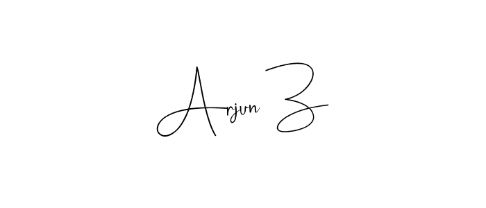 Create a beautiful signature design for name Arjun Z. With this signature (Andilay-7BmLP) fonts, you can make a handwritten signature for free. Arjun Z signature style 4 images and pictures png