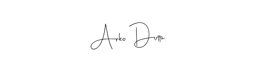 Here are the top 10 professional signature styles for the name Arko Dutta. These are the best autograph styles you can use for your name. Arko Dutta signature style 4 images and pictures png