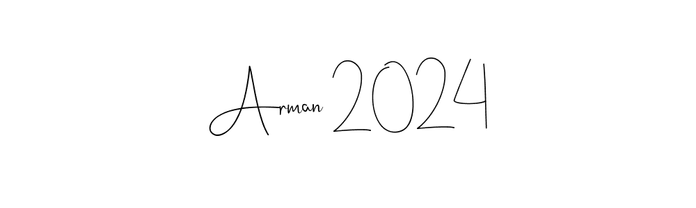 Andilay-7BmLP is a professional signature style that is perfect for those who want to add a touch of class to their signature. It is also a great choice for those who want to make their signature more unique. Get Arman 2024 name to fancy signature for free. Arman 2024 signature style 4 images and pictures png