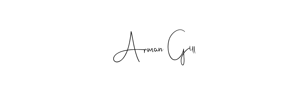 How to Draw Arman Gill signature style? Andilay-7BmLP is a latest design signature styles for name Arman Gill. Arman Gill signature style 4 images and pictures png