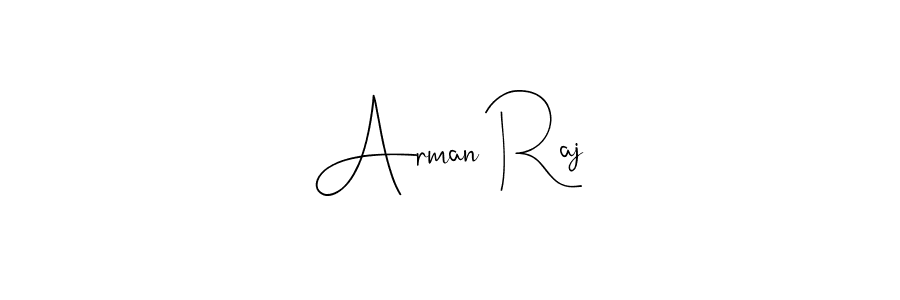 Also we have Arman Raj name is the best signature style. Create professional handwritten signature collection using Andilay-7BmLP autograph style. Arman Raj signature style 4 images and pictures png
