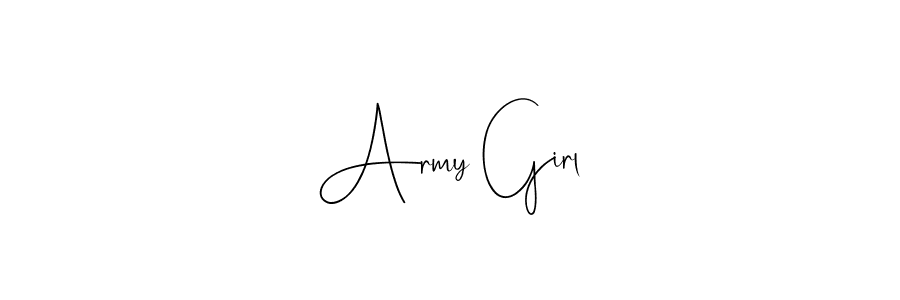 if you are searching for the best signature style for your name Army Girl. so please give up your signature search. here we have designed multiple signature styles  using Andilay-7BmLP. Army Girl signature style 4 images and pictures png