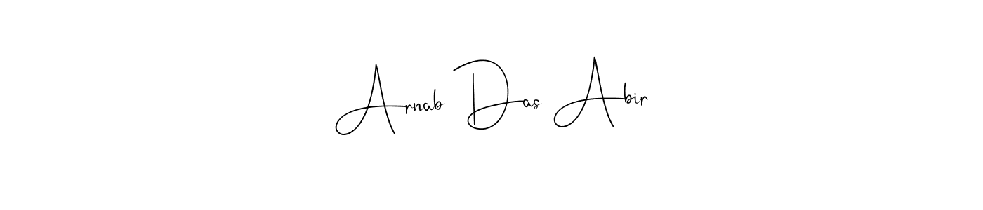 Andilay-7BmLP is a professional signature style that is perfect for those who want to add a touch of class to their signature. It is also a great choice for those who want to make their signature more unique. Get Arnab Das Abir name to fancy signature for free. Arnab Das Abir signature style 4 images and pictures png