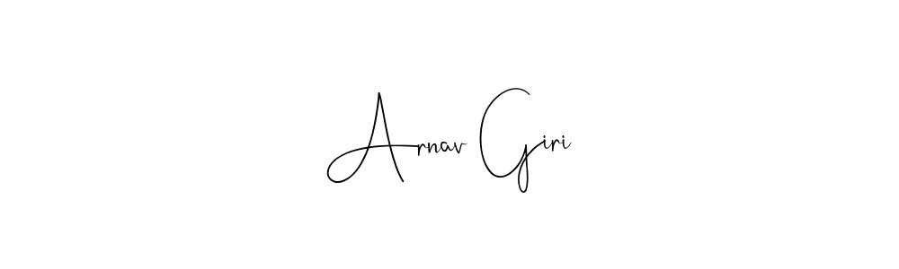 if you are searching for the best signature style for your name Arnav Giri. so please give up your signature search. here we have designed multiple signature styles  using Andilay-7BmLP. Arnav Giri signature style 4 images and pictures png