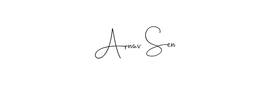 Make a short Arnav Sen signature style. Manage your documents anywhere anytime using Andilay-7BmLP. Create and add eSignatures, submit forms, share and send files easily. Arnav Sen signature style 4 images and pictures png