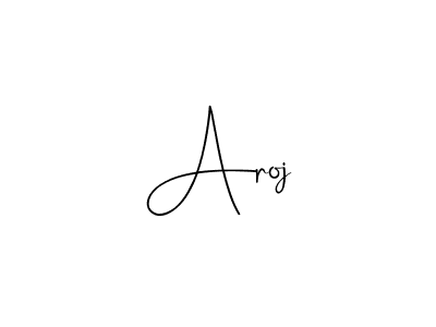 if you are searching for the best signature style for your name Aroj. so please give up your signature search. here we have designed multiple signature styles  using Andilay-7BmLP. Aroj signature style 4 images and pictures png