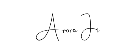 Discover the perfect balance of readability and style for Arora Ji with Andilay-7BmLP font. Create your dream signature today. Arora Ji signature style 4 images and pictures png
